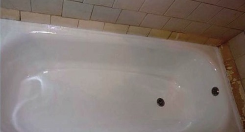 Реставрация ванны жидким акрилом | Ломоносовская